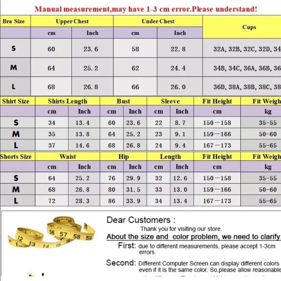 3pcs//High Waist workout shorts, leggings and crop top - Picture 8 of 8